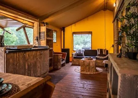Glamping Op Camping Le Prahay Tente de luxe