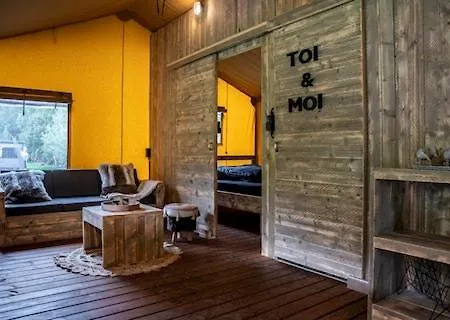 Tente de luxe Glamping Op Camping Le Prahay