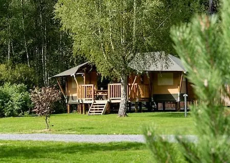Glamping Op Camping Le Prahay Tente de luxe