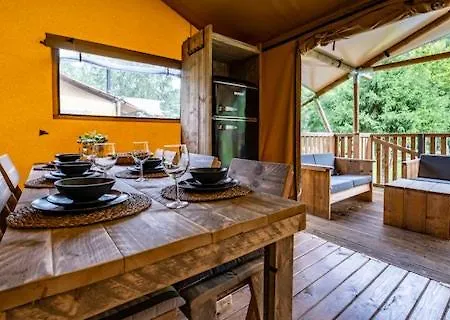Tente de luxe Glamping Op Camping Le Prahay