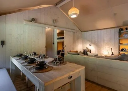 Tente de luxe Glamping Op Camping Le Prahay